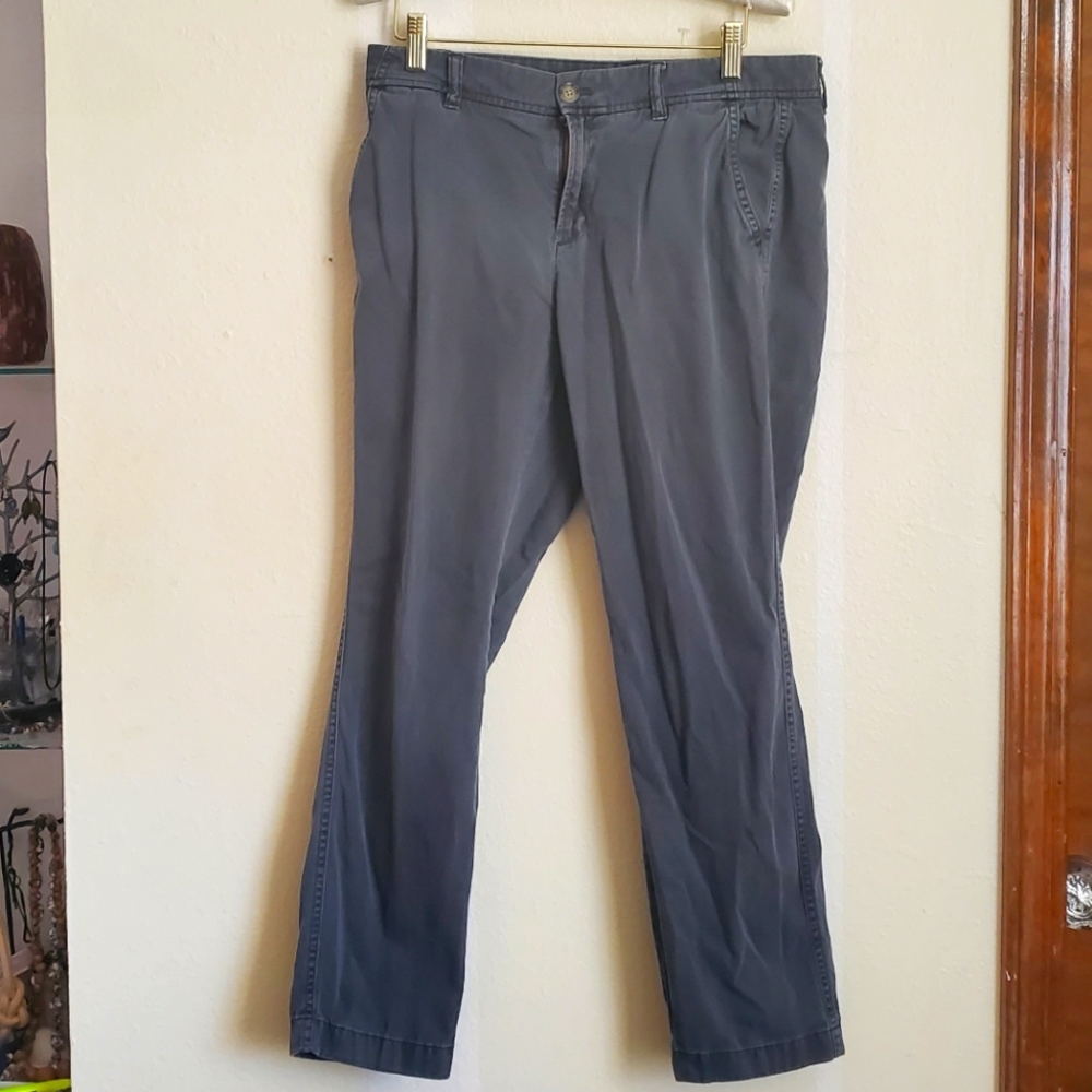 J Crew slacks, slate gray